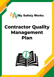Contractor Quality Management Plan