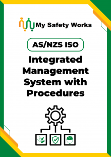 AS/NZS ISO 45001, 14001, 9001 Integrated System with 25 Procedures