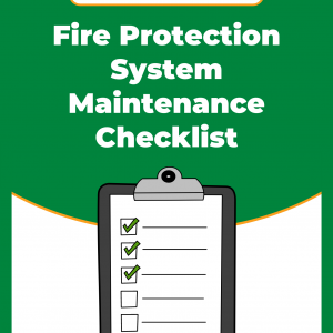 Fire Protection System Maintenance Checklist