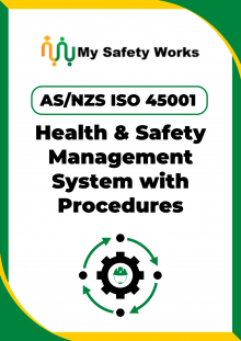 AS/NZS ISO 45001 Health and Safety Management System with 19 Procedures