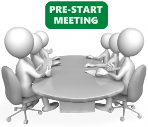 Pre-Start Meeting