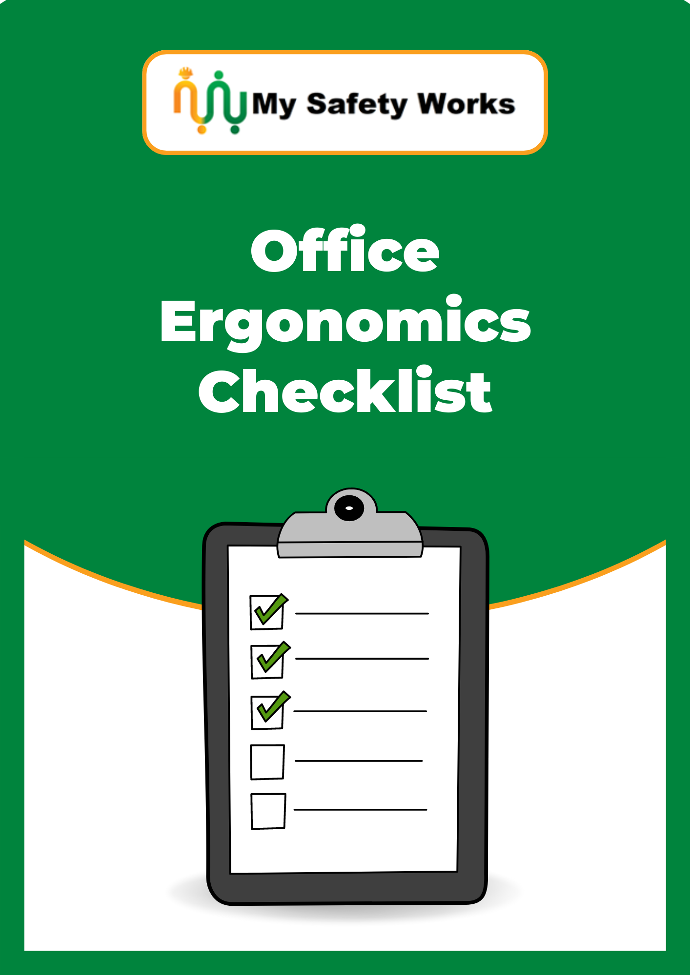 Office Ergonomics Checklist My Safety Works 2871