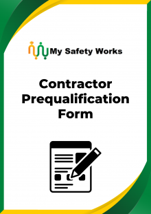 Contractor Prequalification Form