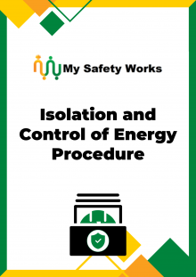 Isolation and Control of Energy Procedure