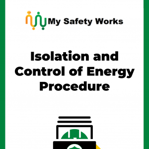 Isolation and Control of Energy Procedure