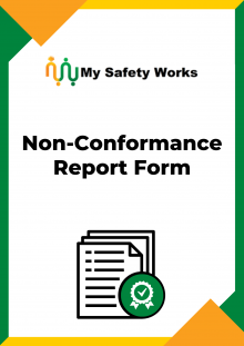 Non Conformance Report Form