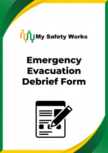 Emergency Evacuation Debrief Form