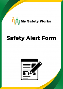 Safety Alert Form
