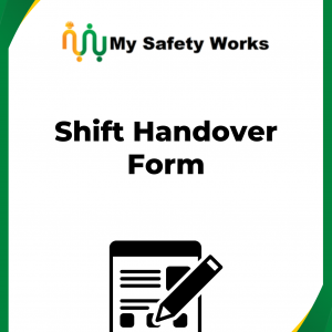 Shift Handover Form