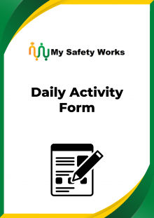 Daily Activity Form
