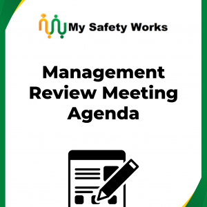 Management Review Meeting Agenda