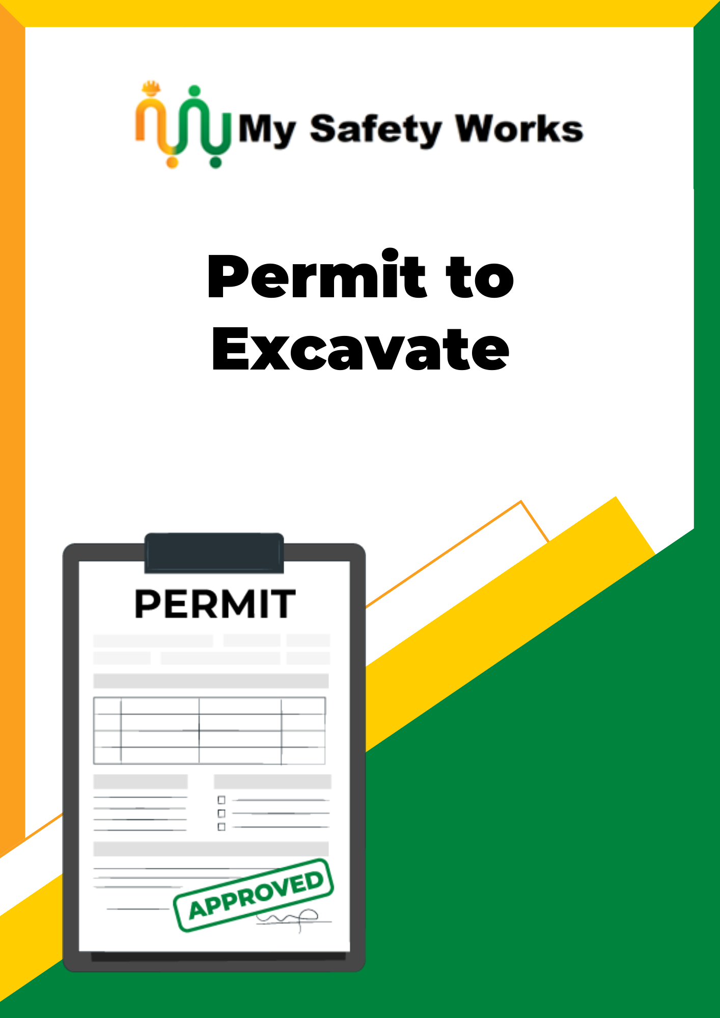 Permit to Excavate | My Safety Works