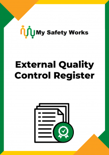 External Quality Control Register