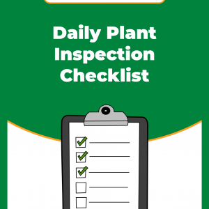 Daily Plant Inspection Checklist