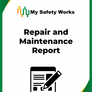 Repair and Maintenance Report