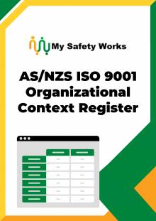 AS/NZS 9001 Organizational Context Register