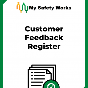 Customer Feedback Register