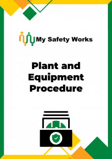 Plant and Equipment Procedure