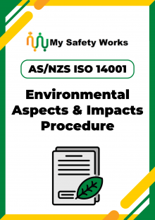 AS/NZS ISO 14001 Environmental Aspects and Impacts Procedure