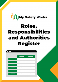 Roles, Responsibilities and Authorities Register