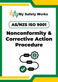 S/NZS ISO 9001 Nonconformity and Corrective Action Procedure