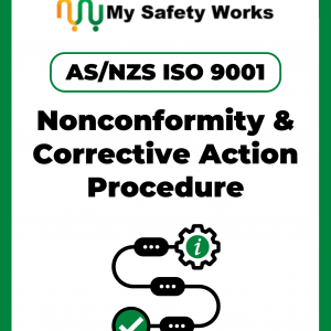 S/NZS ISO 9001 Nonconformity and Corrective Action Procedure