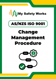 AS/NZS ISO 9001 Change Management Procedure