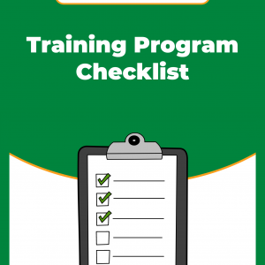 Training Program Checklist