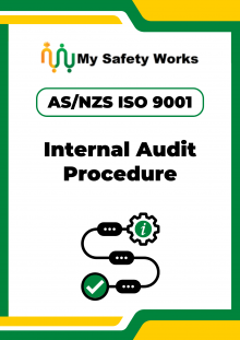 AS/NZS ISO 9001 Internal Audit Procedure