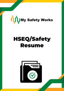HSEQ/Safety Resume