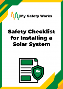 Safety Checklist for Installing a Solar System