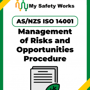 AS/NZS ISO 14001 Risk and Opportunity Management