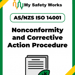 AS/NZS ISO 14001 Nonconformity and Corrective Action Procedure