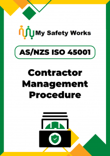 AS/NZS ISO 45001 Contractor Management Procedure