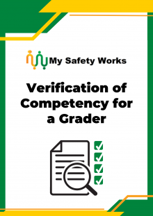 Verification of Competency for a Grader