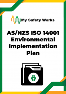 AS/NZS ISO 14001 Environmental Implementation Plan