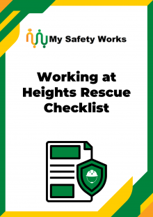 Working at Heights Rescue Checklist