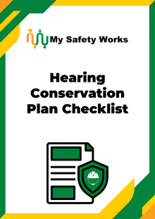 Hearing Conservation Plan Checklist