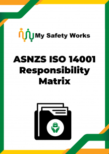 AS/NZS ISO 14001 Responsibility Matrix