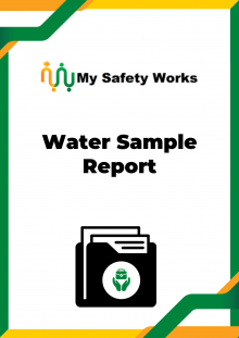 Water Sample Report